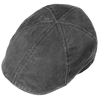 Stetson Level Gatsby Cap Men Black 6 3/4-6 7/8 at Amazon